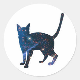 Galaxy Cat Sticker