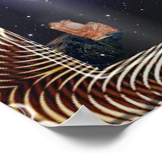 Galaxy Child Posters Poster (Ecke)