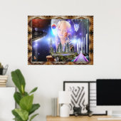 Galaxy Child Posters Poster (Heimbüro)