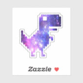 Galaxy Chrome T-Rex Aufkleber (Blatt)