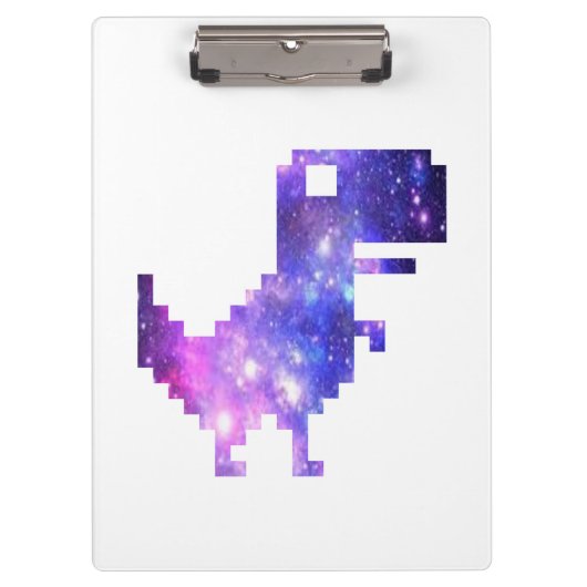 Galaxy Chrome T-Rex Klemmbrett (Vorderseite)