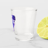 Galaxy Chrome T-Rex Schnapsglas (Rechts)