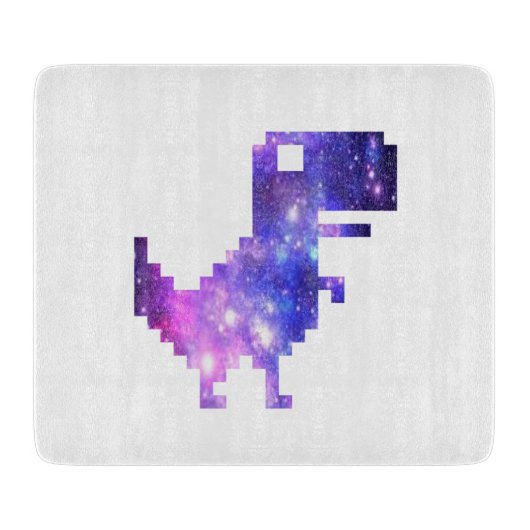 Galaxy Chrome T-Rex Schneidebrett (Vorderseite)