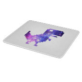 Galaxy Chrome T-Rex Schneidebrett (Ecke)