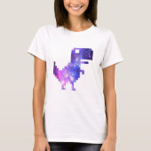 Galaxy Chrome T-Rex T-Shirt (Vorderseite)