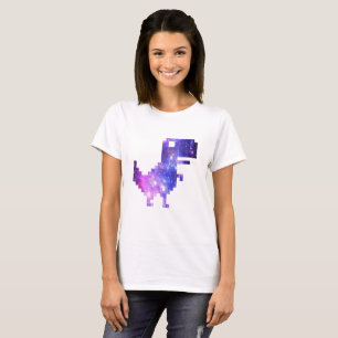 Galaxy Chrome T-Rex T-Shirt