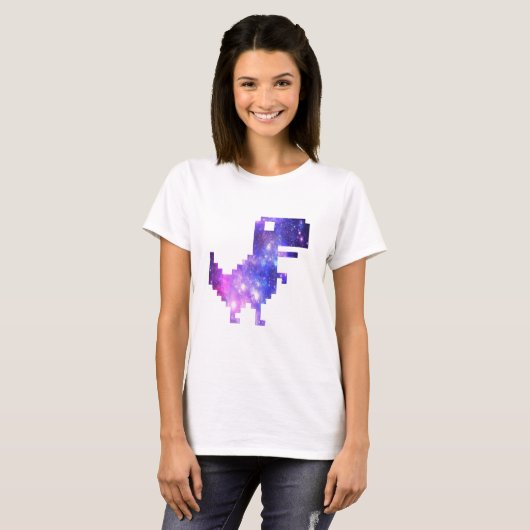Galaxy Chrome T-Rex T-Shirt (Vorne ganz)