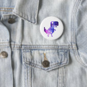 Galaxy Chrome T-Rex T - Shirt Button (Beispiel)