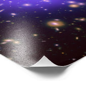 Galaxy Cluster Abell 1689 Fotodruck (Ecke)
