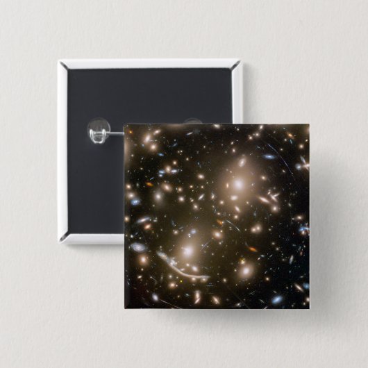 Galaxy Cluster Abell 370 Button (Vorne & Hinten)