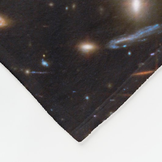 Galaxy Cluster Abell 370 Fleecedecke (Ecke)