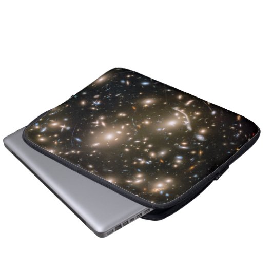 Galaxy Cluster Abell 370 Laptopschutzhülle (Vorne Knopf)