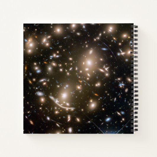 Galaxy Cluster Abell 370 Notizblock (Rückseite)