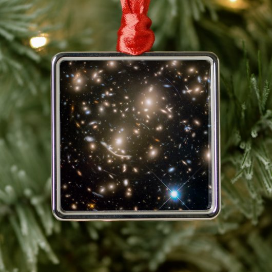 Galaxy Cluster Abell 370 Ornament Aus Metall (Baum)