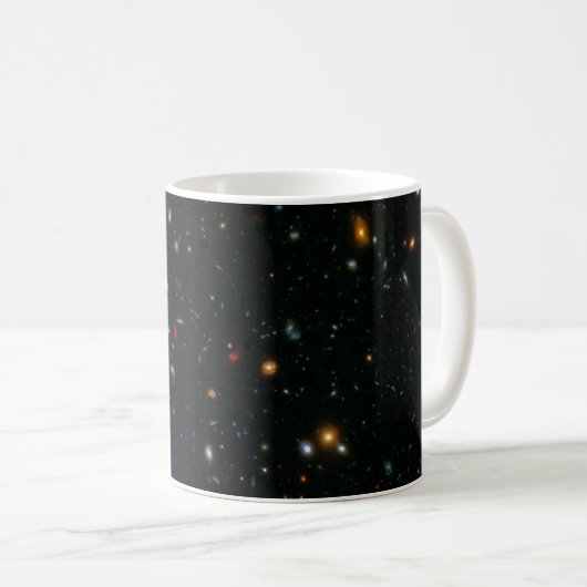 Galaxy Cluster Abell 370 Parallelfeld. Kaffeetasse (VorderseiteRechts)