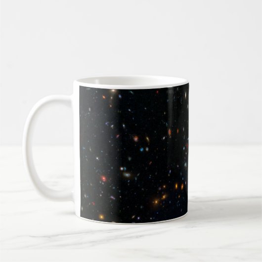 Galaxy Cluster Abell 370 Parallelfeld. Kaffeetasse (Links)