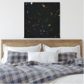 Galaxy Cluster Abell 370 Parallelfeld. Leinwanddruck (Insitu (Schlafzimmer))