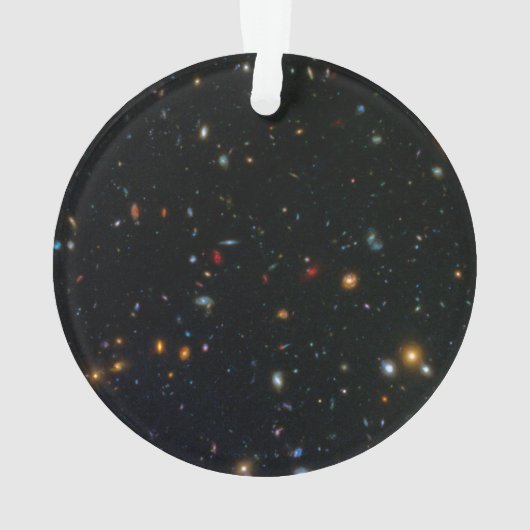 Galaxy Cluster Abell 370 Parallelfeld. Ornament (Rückseite)