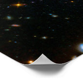 Galaxy Cluster Abell 370 Parallelfeld. Poster (Ecke)
