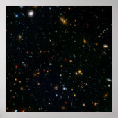 Galaxy Cluster Abell 370 Parallelfeld. Poster (Vorne)