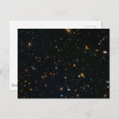 Galaxy Cluster Abell 370 Parallelfeld. Postkarte (Vorne/Hinten)