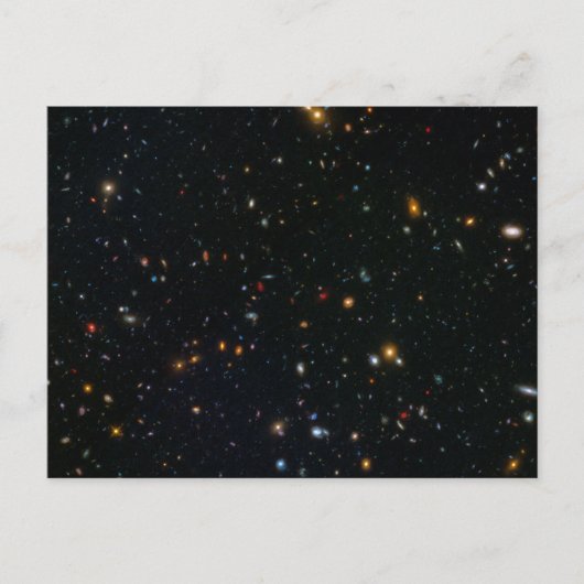 Galaxy Cluster Abell 370 Parallelfeld. Postkarte (Vorderseite)