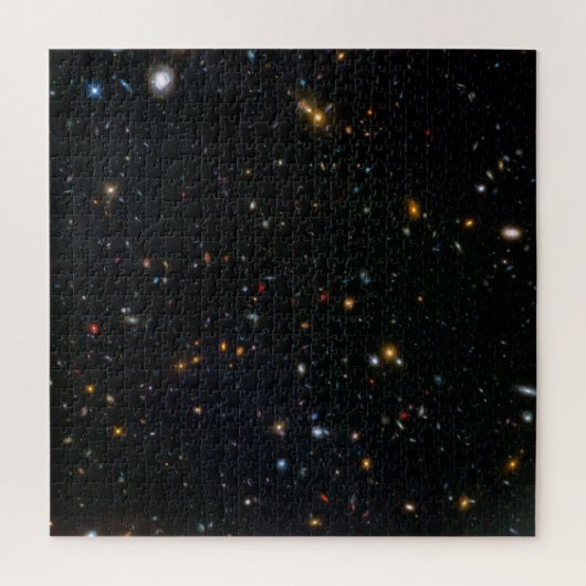 Galaxy Cluster Abell 370 Parallelfeld. Puzzle (Vertikal)