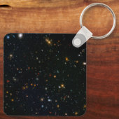 Galaxy Cluster Abell 370 Parallelfeld. Schlüsselanhänger (Rückseite)