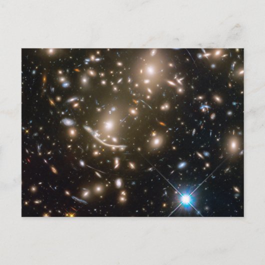 Galaxy Cluster Abell 370 Postkarte (Vorderseite)
