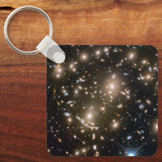 Galaxy Cluster Abell 370 Schlüsselanhänger (Vorderseite)