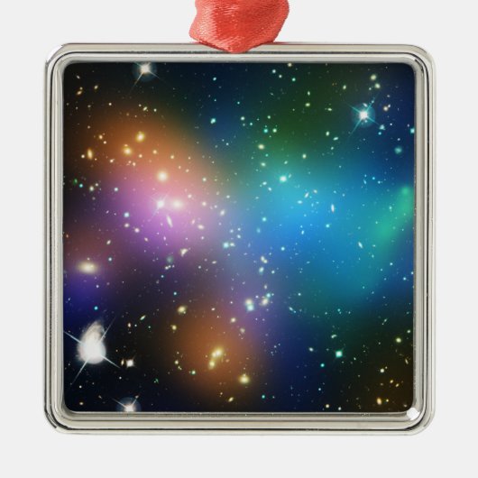 Galaxy Cluster Abell 520 Ornament Aus Metall (Vorne)