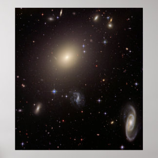 Galaxy Cluster Abell S0740, Poster