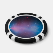 Galaxy Cluster "El Gordo" mit Mass Map und Röntgen Pokerchips (Einzeln)