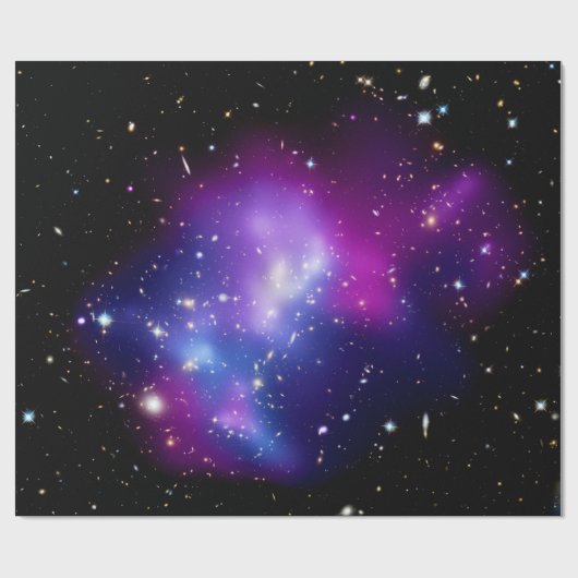 Galaxy Cluster MACS J0717 Foto für den Weltraum Geschenkpapier (Flach)