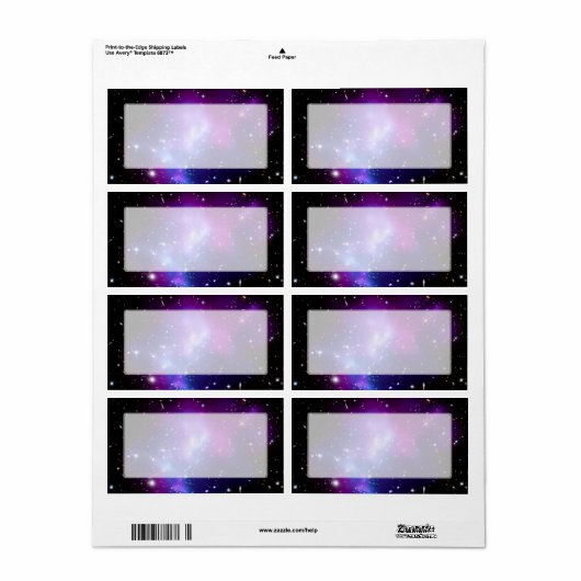 Galaxy Cluster MACS J0717 (Hubble Telescope) (Vorne)