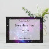 Galaxy Cluster MACS J0717 (Hubble Telescope) Einladung (Stehend Vorderseite)