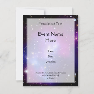 Galaxy Cluster MACS J0717 (Hubble Telescope) Einladung