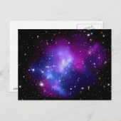 Galaxy Cluster MACS J0717 (Hubble Telescope) Postkarte (Vorne/Hinten)