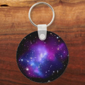 Galaxy Cluster MACS J0717 (Hubble Telescope) Schlüsselanhänger (Vorderseite)