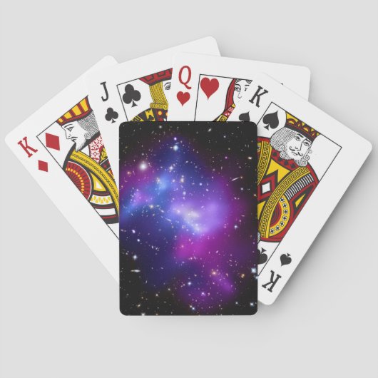 Galaxy Cluster MACS J0717 (Hubble Telescope) Spielkarten (Rückseite)