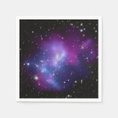 Galaxy Cluster MACS J0717 Serviette (Vorderseite)