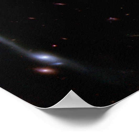 Galaxy Cluster MACS J1423 (NIRCam Image) Poster (Ecke)