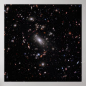 Galaxy Cluster MACS J1423 (NIRCam Image) Poster (Vorne)