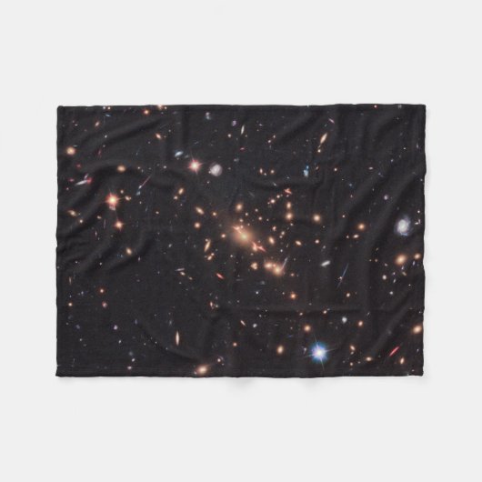 Galaxy Cluster Macs J2129-0741 Fleecedecke (Vorderseite (Horizontal))