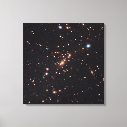 Galaxy Cluster Macs J2129-0741 Leinwanddruck (Vorderseite)