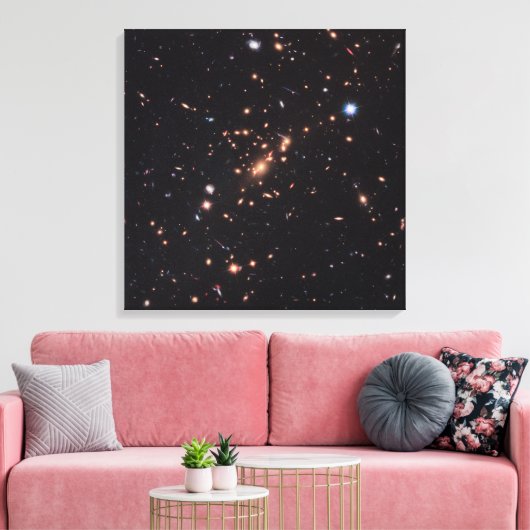 Galaxy Cluster Macs J2129-0741 Leinwanddruck (Insitu (Wohnzimmer))
