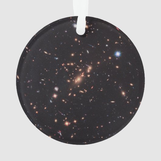 Galaxy Cluster Macs J2129-0741 Ornament (Rückseite)