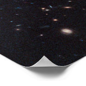 Galaxy Cluster Macs J2129-0741 Poster (Ecke)