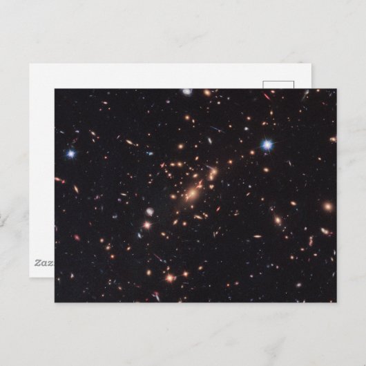 Galaxy Cluster Macs J2129-0741 Postkarte (Vorne/Hinten)