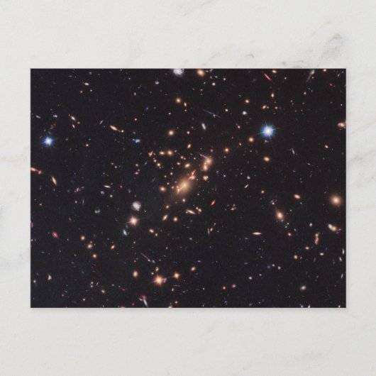 Galaxy Cluster Macs J2129-0741 Postkarte (Vorderseite)